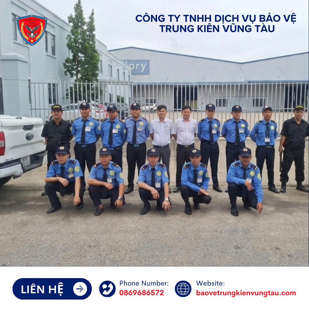 Dịch vụ Bảo vệ Khu Công nghiệp Phú Mỹ chuyên nghiệp 24/7
